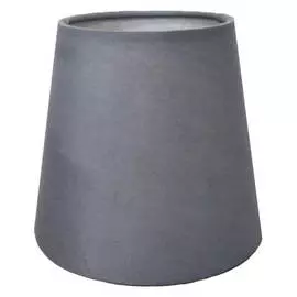 абажур LAMPLANDIA Valley Clip 40Вт текстиль серый