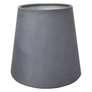 абажур LAMPLANDIA Valley Clip 40Вт текстиль серый