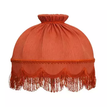 абажур Ретро торшерный терракотовый