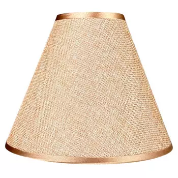 абажур СВЕТПРОМ Е14х40Вт текстиль лен кирпичный