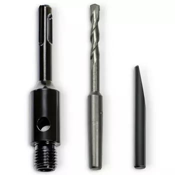 адаптер METALLICA Optima SDS-plus 115мм для алмазной коронки М16 с сверлом