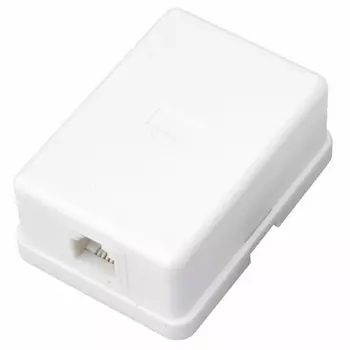 адаптер телефонный внешний REXANT 1 порт RJ-14 (6P4C) CAT 3 белый