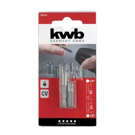 адаптеры KWB для торцевых головок 1/4" 30/50мм