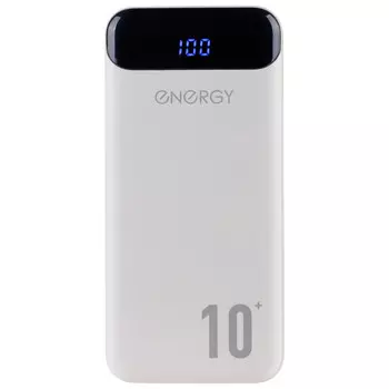 аккумулятор внешний ENERGY 6W Travel 10000мАч белый