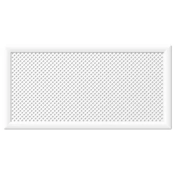 экран для радиатора Глория 120х60см белый