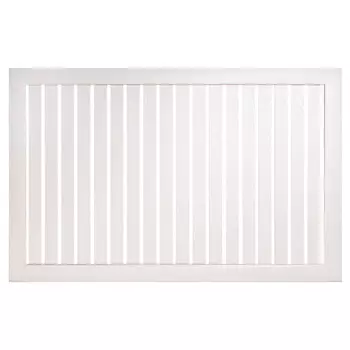 экран для радиатора реечный 90х60см ясень белый