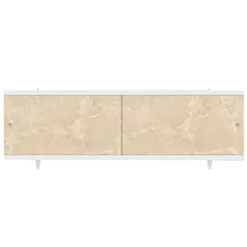 экран под ванну МЕТАКАМ Кварт 168 см мрамор бежевый