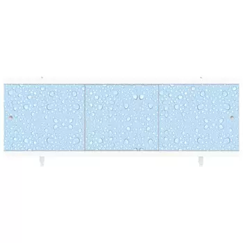 экран под ванну PLASTIC LINE Izi-Do 150см светло-синий