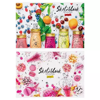 альбом для рисования ARTSPACE Стиль Bright sweets 32л в асс-те