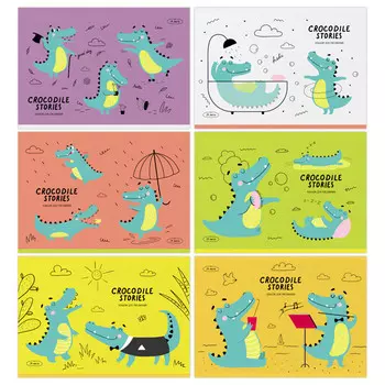 альбом для рисования BG Croco 24л А5