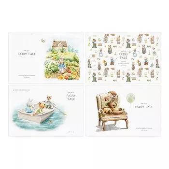 альбом для рисования BG Fairy Tale 32л А4 100 г/кв.м на скрепке
