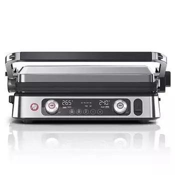 электрогриль Braun CG9160 2200Вт съемные панели металлик/черный