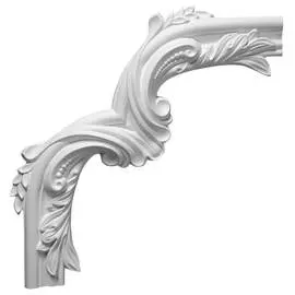 элемент угловой ЕВРОПЛАСТ 293х293х26мм белый, арт.Т.1.52.400