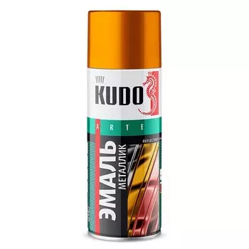 эмаль аэрозольная KUDO 1029 универсальная 520 мл бронза, арт.ЭК000012177