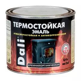 эмаль DALI термостойкая 0,4л черная, арт.80206