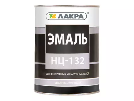 эмаль Лакра /НЦ-132/ зелёный 0,7кг, арт.НЦ-132 зел 0,7