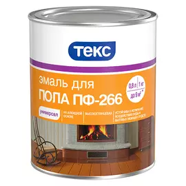 эмаль ТЕКС ПФ-266 Универсал для пола 1кг красно-кор., арт.700001423