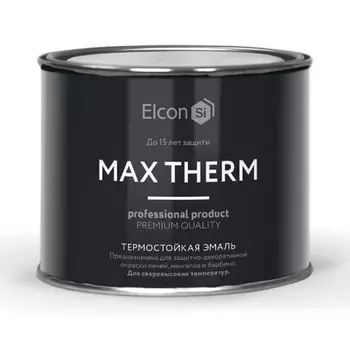 эмаль термостойкая ELCON для печей 400г белая, арт.00-00004042