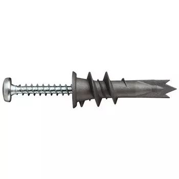 анкер для гипсокартона нейлоновый усиленный ЕВРОПАРТНЕР PBAM с шурупом 6шт