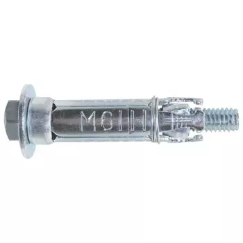 анкер-гильза оцинкованная с болтом ПАРТНЕР AC-TO M6x40/8 D10 2шт