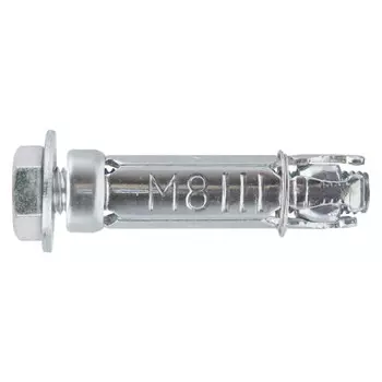 анкер-гильза оцинкованная с болтом ПАРТНЕР AC-TO M8x50/8 D14 2шт