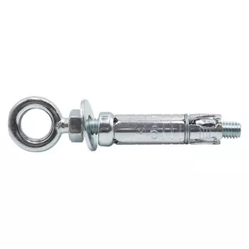 анкер-гильза оцинкованная с петлей ПАРТНЕР AC-AR M6x40 D10 2шт