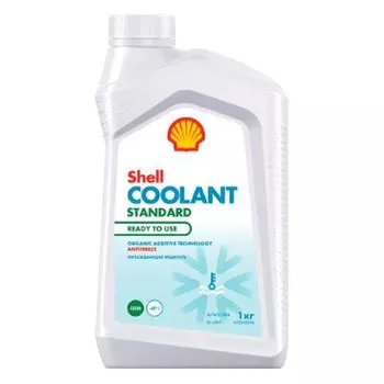 антифриз SHELL Coolant G12+ 1кг красный