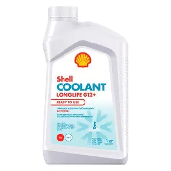 антифриз SHELL Coolant Standard 1кг зеленый