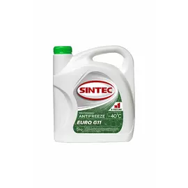 антифриз SINTEC Euro G11 -40C зеленый 5кг