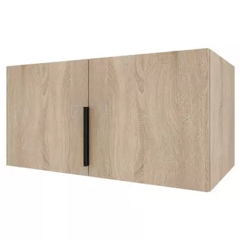 антресоль низкая 2 двери Катрин 450x900x509мм ЛДСП дуб сонома