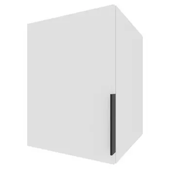 антресоль высокая 1 дверь Катрин 600x450x509мм ЛДСП белый шагрень