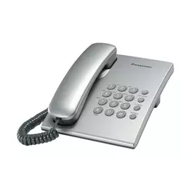 аппарат телефонный PANASONIC KX-TS2350RUS сереб.
