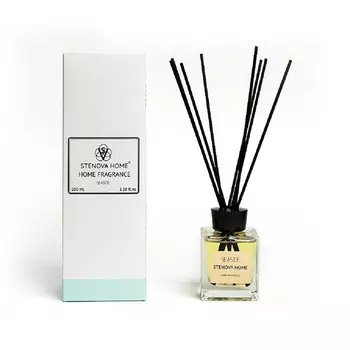 аромадиффузор STENOVA HOME SeaSide 100мл травы, ваниль, кедр, бергамот, горький апельсин