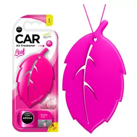 ароматизатор AROMA CAR Leaf 3D Bubble Gum