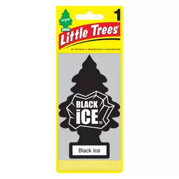 ароматизатор CAR-FRESHNER Елочка черный лед