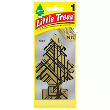 ароматизатор LITTLE TREES Ёлочка Gold