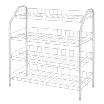 этажерка ЭТ1 660х280х700мм матовая белая