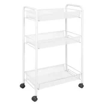 этажерка Ладья 440х250х755мм 3 полки белая