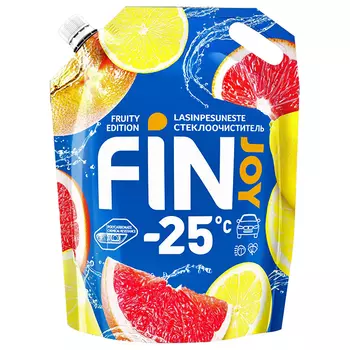 автоочиститель стекол FIN JOY Fruity -25C 3л цитрус