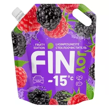 автоочиститель стекол FINJOY Fruity -15С 3л дой-пак малина/ежевика