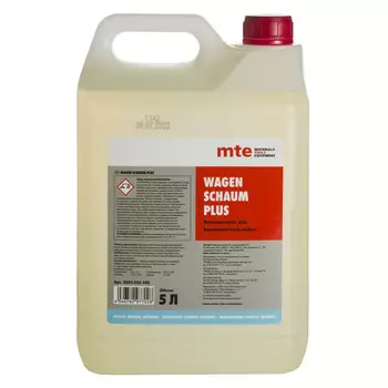 автошампунь MTE WAGEN SCHAUM PLUS 5л