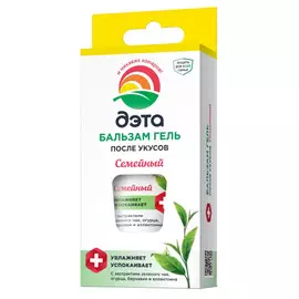 бальзам ДЭТА Семейный после укусов 20мл гель