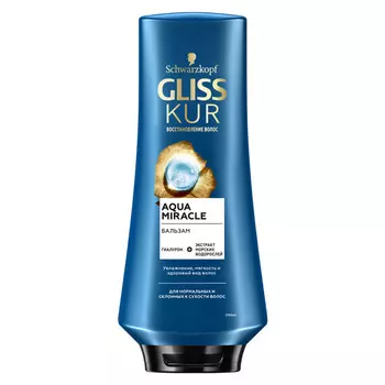 бальзам GLISS KUR Aqua Miracle 360мл