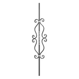 балясина 12х900мм квадрат 2 сложных завитка