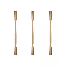 балясина точеная 40х40х900 мм БТ1-40 тип 1