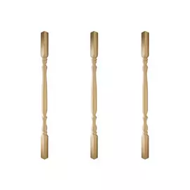 балясина точеная 40х40х900 мм БТ2-40 тип 2