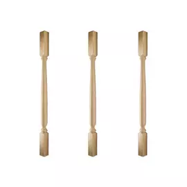 балясина точеная 50х50х900 мм БТ1-50 тип 1