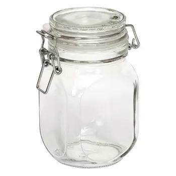 банка 0,65л стекло с фиксатором