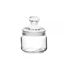 банка для продуктов LUMINARC Клуб 0,5 л, круглая, стеклянная