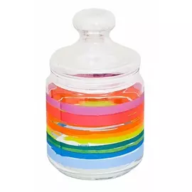 банка для продуктов LUMINARC Колор Пенсил 0,75 л, круглая, стеклянная